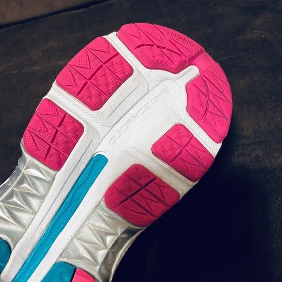 Mint Condition ASICS GEL NIMBUS 18 Womens US Pink Turquoise 8.5 US Medium 40 EUR - Picture 10 of 14